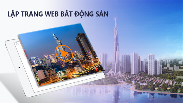 Các dạng thiết kế web bất động sản thường được lựa chọn