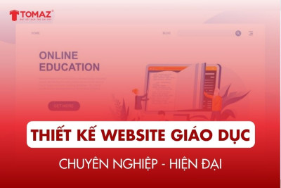 Thiết kế website giáo dục - website trường học chuyên nghiệp, hiện đại