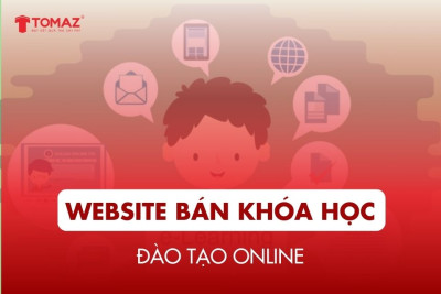 Thiết kế website bán khóa học online - đào tạo online