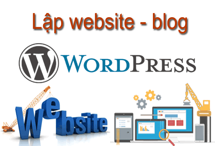 Các bước cơ bản trong cách tạo website wordpress