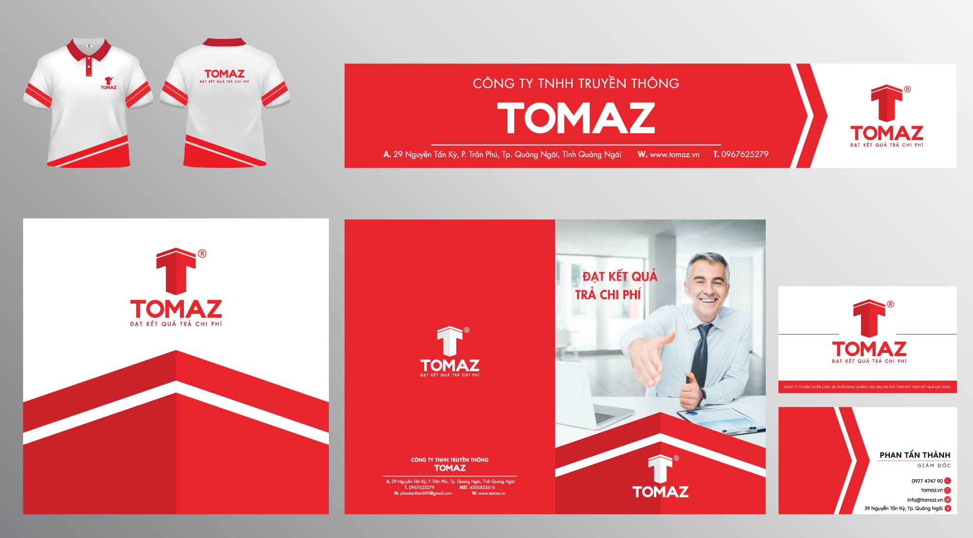TOMAZ - Thông báo thay đổi logo nhận diện thương hiệu