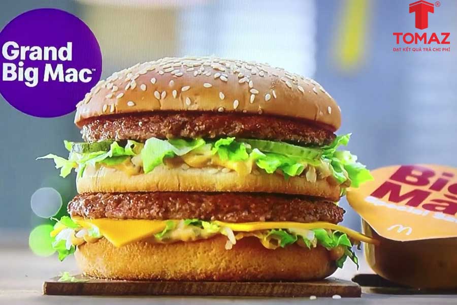 Sản phẩm chủ lực Big Mac của McDonald
