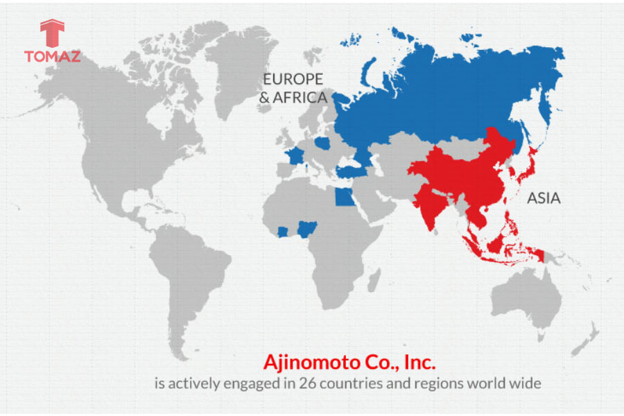 Ajinomoto đã sử dụng chiến lược toàn cầu hoá một cách đúng đắn