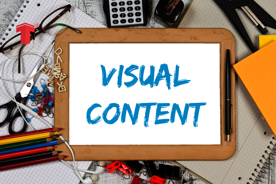 cách viết content hay trên facbook bằng tạo ra những visual content để thu hút người xem