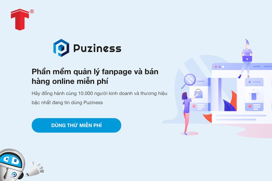 Puziness là phần mềm quản lý fanpage và bán hàng hiệu quả hoàn toàn miễn phí