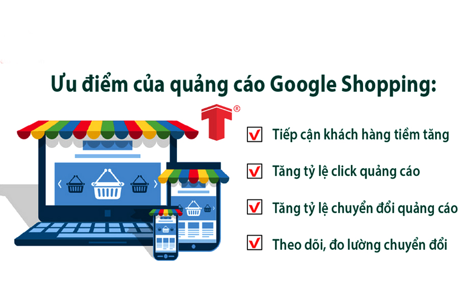 điều kiện chạy google shopping