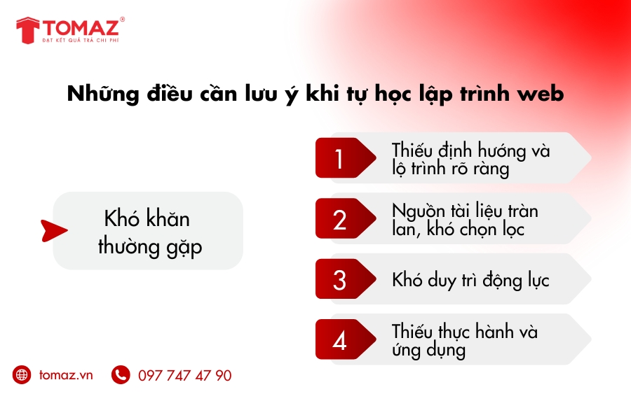 Những điều cần lưu ý khi tự học code web cơ bản