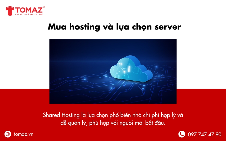 Hướng dẫn lập trình WordPress - Mua hosting và lựa chọn server phù hợp