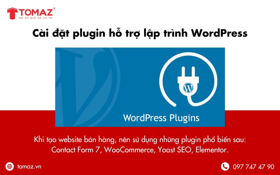 Cài đặt plugin hỗ trợ lập trình WordPress chuyên nghiệp