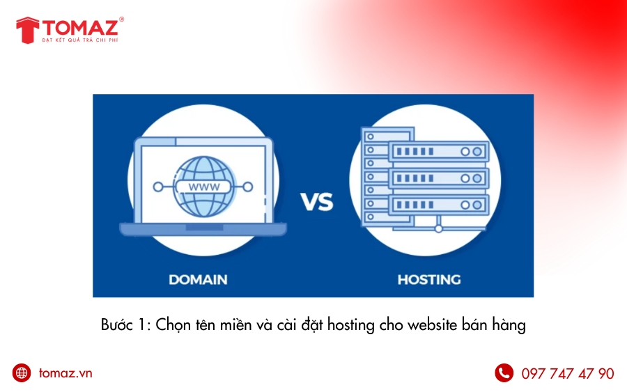 Các bước tạo web bán hàng bằng WooCommerce và WordPress - Bước 1
