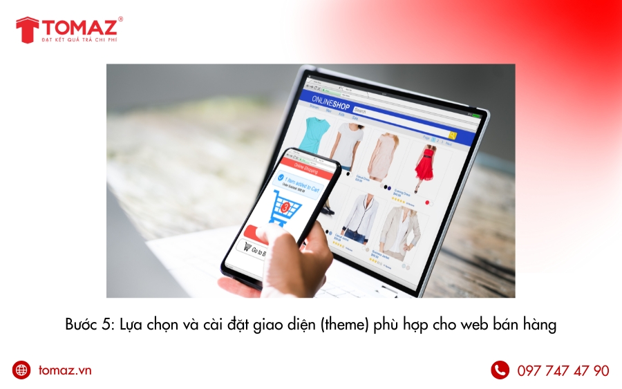Các bước tạo web bán hàng bằng WooCommerce và WordPress - Bước 5