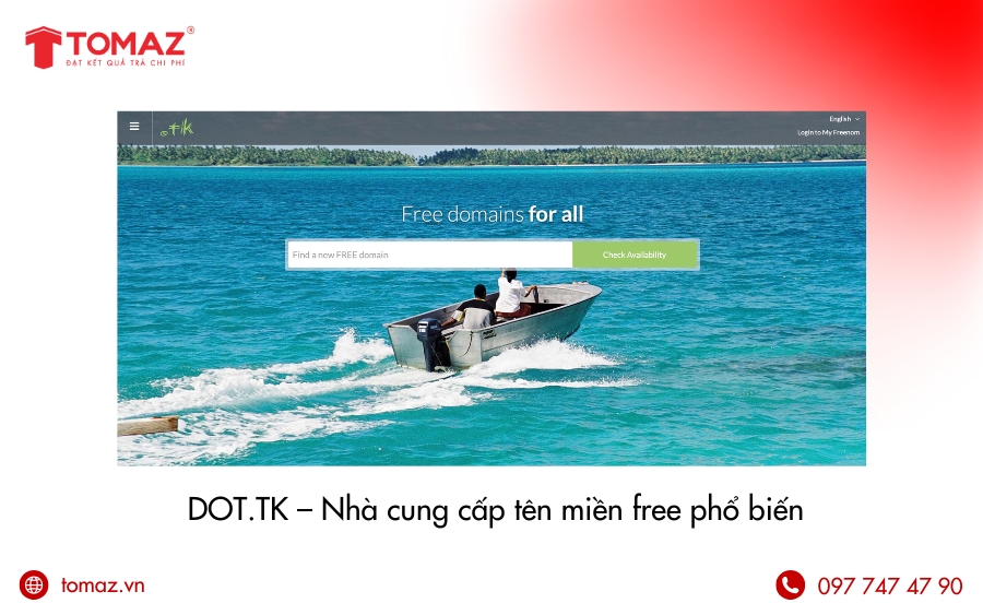 Nhà cung cấp dịch vụ đăng ký tên miền free uy tín