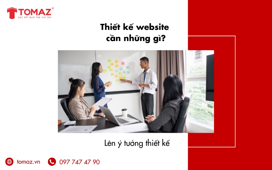 Thiết kế website cần những gì - Ý tưởng thiết kế