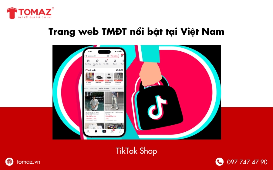 Trang web thương mại điện tử nổi bật tại Việt Nam - TikTok Shop
