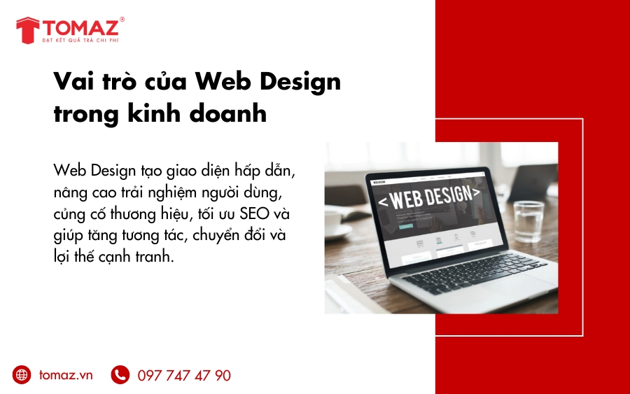 Vai trò của Web Design trong kinh doanh