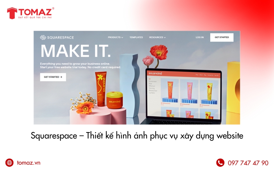 Web thiết kế đồ hoạ - Squarespace.com