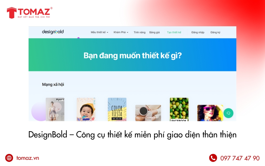 Web thiết kế đồ hoạ - Design Bold