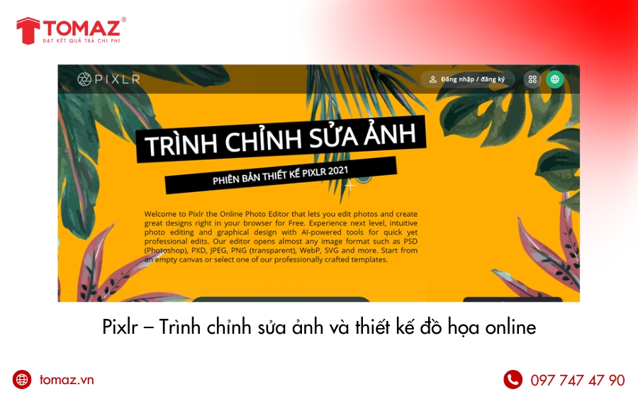 Web thiết kế đồ hoạ - Pixlr