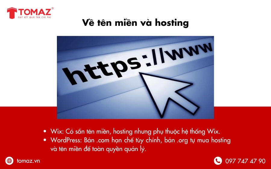 Những đặc điểm khác nhau giữa WordPress và Wix là gì?