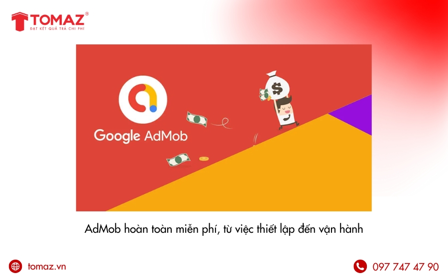 Google AdMob hoàn toàn miễn phí