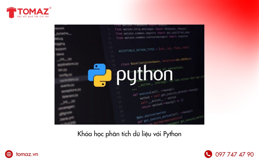 Khóa học lập trình web - Phân tích dữ liệu với Python
