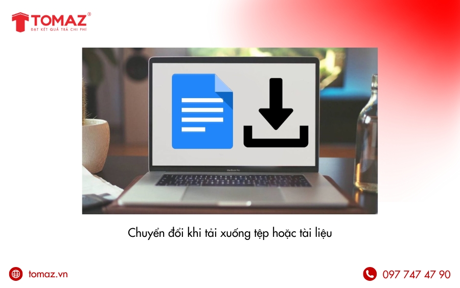 Các loại quảng cáo chuyển đổi Google Ads - Chuyển đổi khi tải xuống tệp hoặc tài liệu