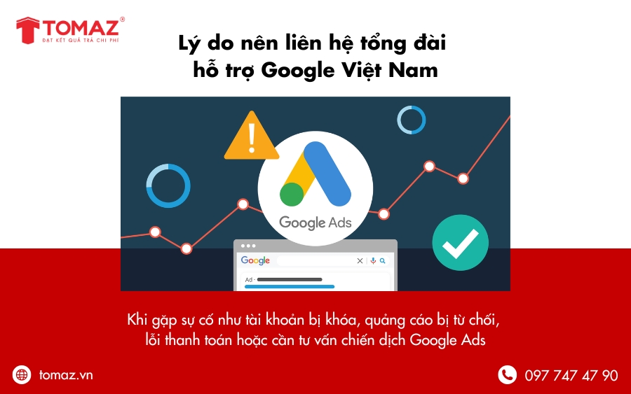 Lý Do Nên Liên Hệ Tổng Đài Hỗ Trợ Google Việt Nam