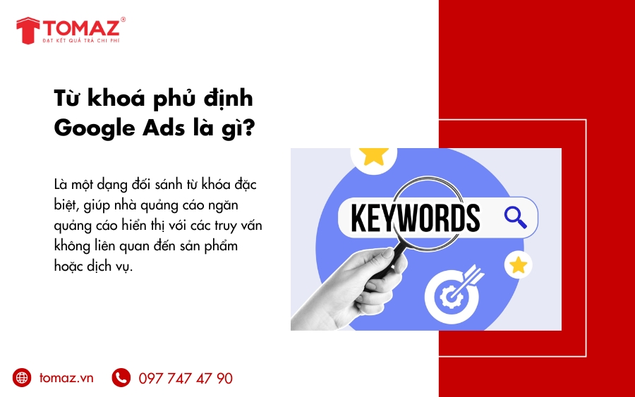 Từ Khóa Phủ Định Google Ads Là Gì?