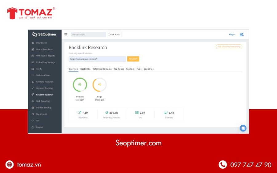 Công cụ kiểm tra website chuẩn SEO - Seoptimer.com
