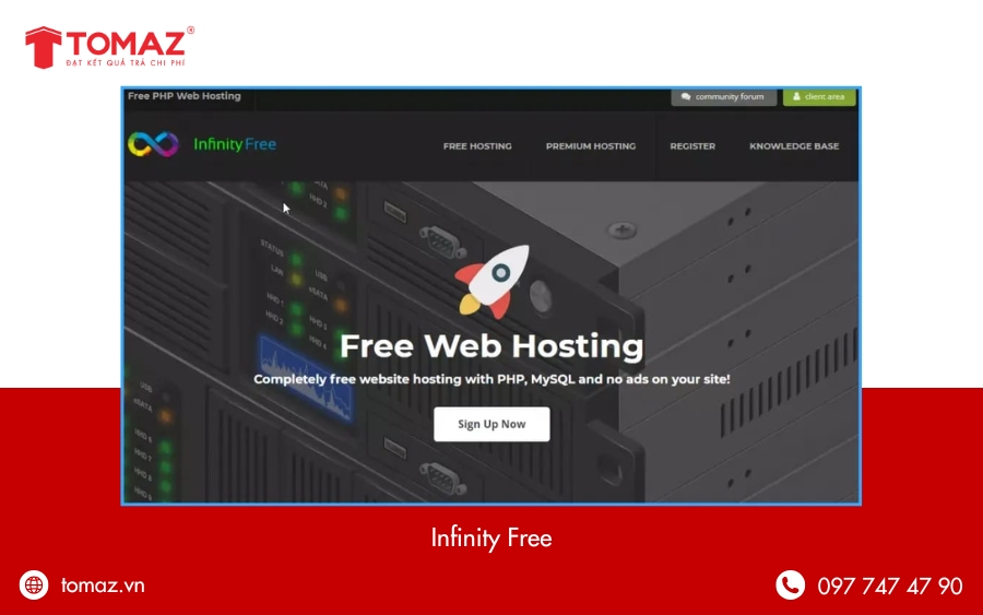 Infinity Free – Free website hosting tốc độ cao