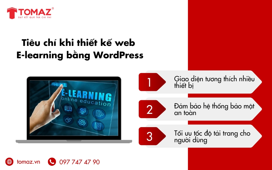 Tiêu Chí Quan Trọng Khi Thiết Kế Web Elearning Bằng WordPress