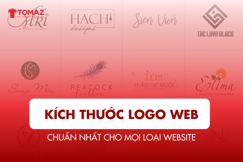 Kích thước logo web chuẩn nhất cho mọi loại website năm 2025