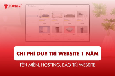 Tổng hợp chi phí duy trì website 1 năm đầy đủ nhất