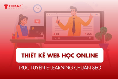 Hướng dẫn thiết kế web học online trực tuyến Elearning chuẩn SEO