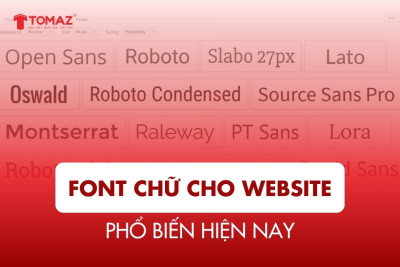 Top 10+ Web Font Chữ Đẹp 2025 – Hỗ Trợ CSS & Nhúng Web