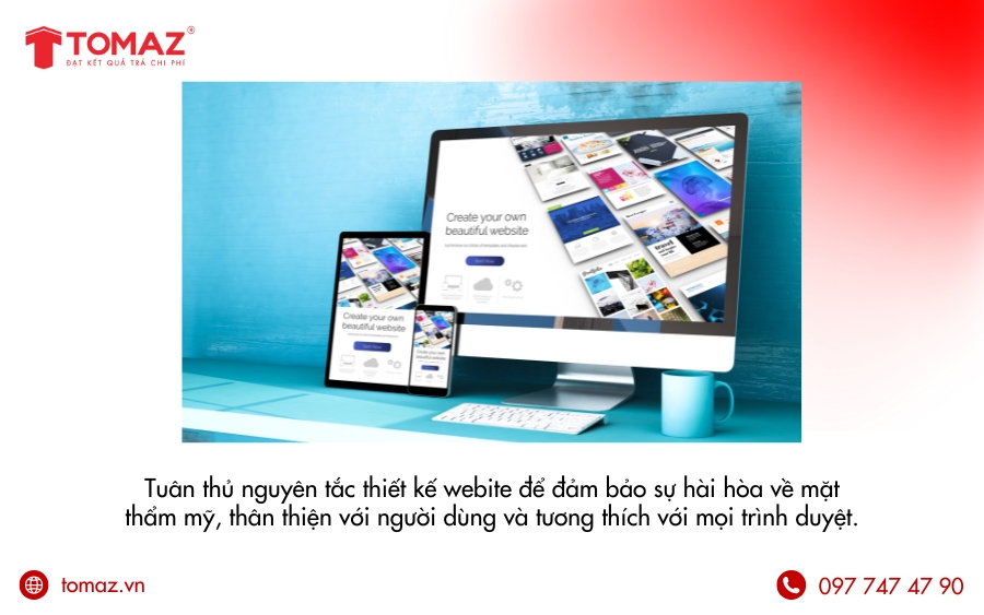 Tại sao cần tuân thủ các nguyên tắc thiết kế website?