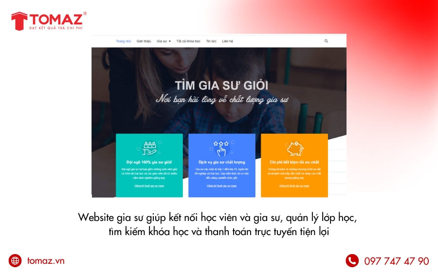 Vì sao cần thiết kế website gia sư chuyên nghiệp?