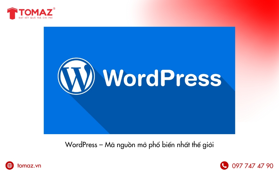 Nền tảng thiết kế website mã nguồn mở phổ biến - WordPress