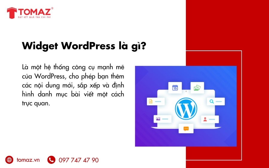 Widget WordPress là gì?
