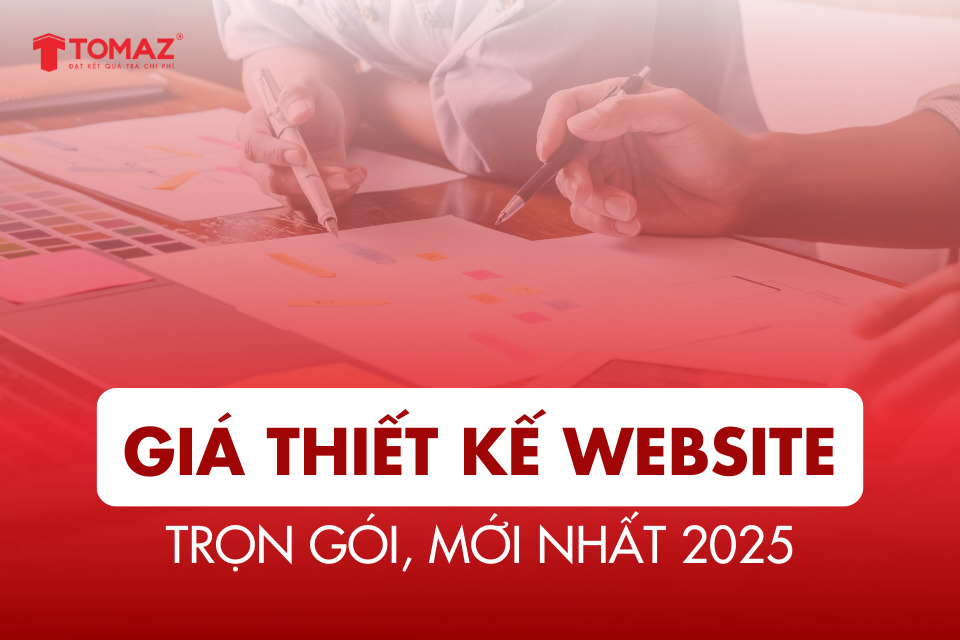 Bảng giá thiết kế website trọn gói năm 2025