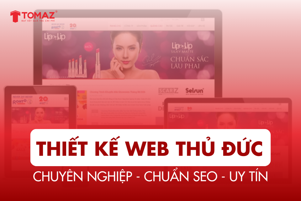 Dịch vụ thiết kế website chuyên nghiệp tại Thủ Đức