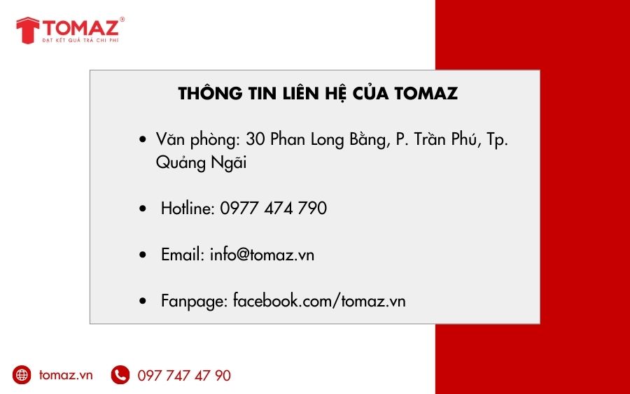 Liên hệ với Tomaz để có ngay thiet ke web hoa tuoi đẹp cho doanh nghiệp của mình