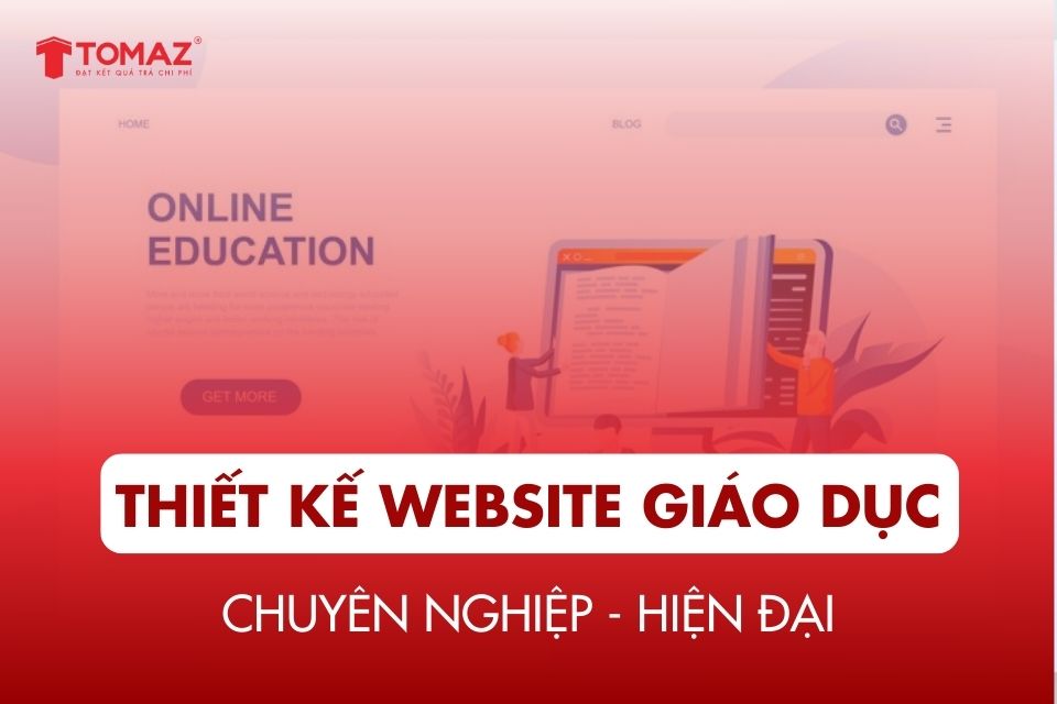 Thiết kế website giáo dục - website trường học chuyên nghiệp, hiện đại