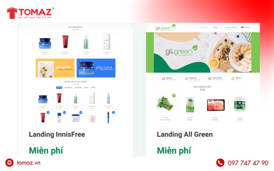 Cập nhật một số giao diện website miễn phí cho khách hàng