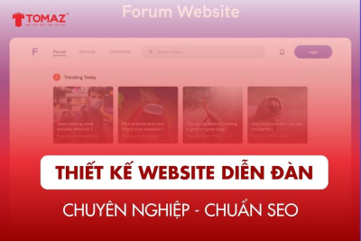 Thiết Kế Website Diễn Đàn, Forum Chuyên Nghiệp, Độc Đáo