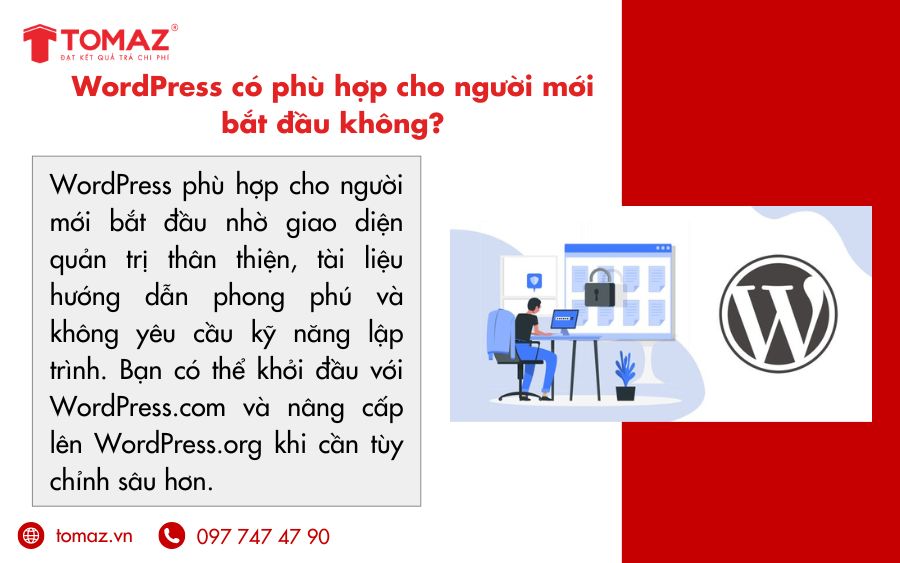 WordPress – nền tảng thiết kế website dễ dùng cho mọi người, từ người mới đến chuyên gia
