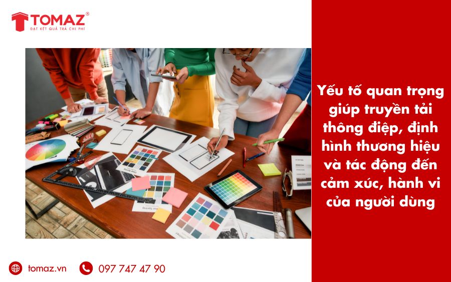 Ý nghĩa màu sắc trong thiết kế website là yếu tố quan trọng trong việc truyền tải thông điệp và định vị thương hiệu