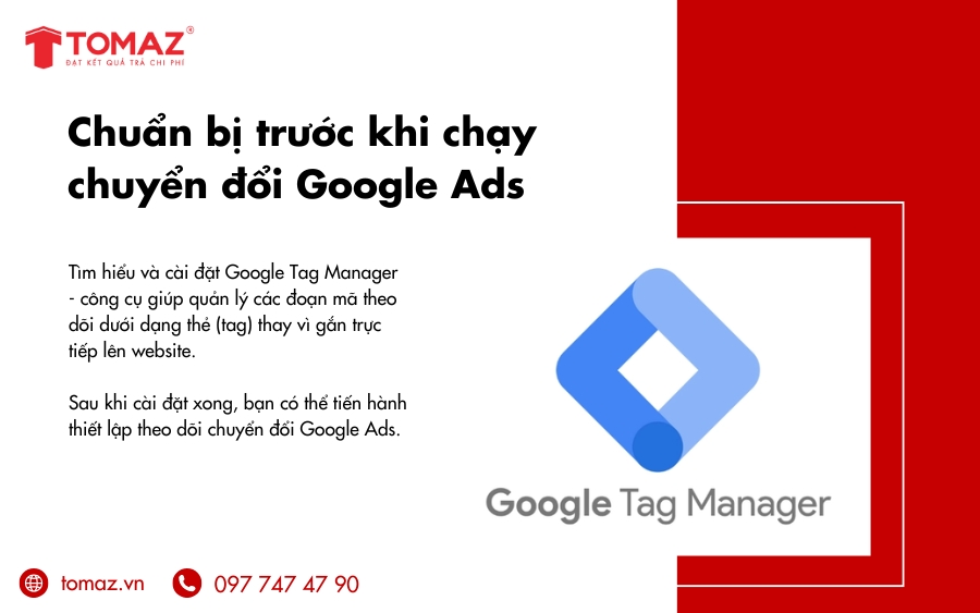 Làm quen với Google Tag Manager khi cài đặt chuyển đổi Google Ads