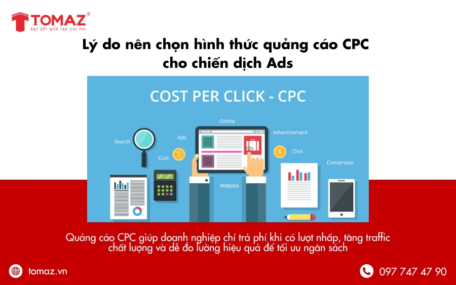 Lý do nên chọn hình thức quảng cáo CPC cho chiến dịch Ads 