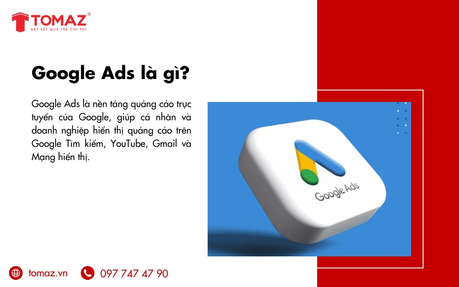 Google Ads là nền tảng quảng cáo trực tuyến của Google